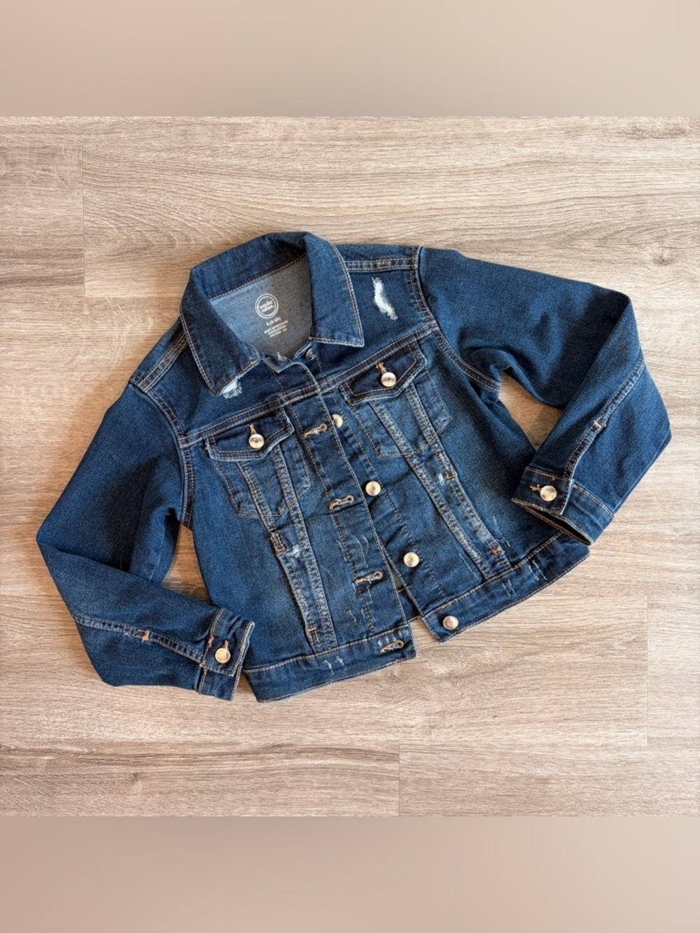 Wonder Nation little girls denim jacket